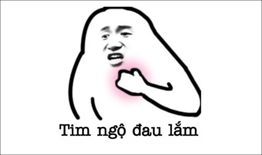 Meme hài hước về chú chó với đôi mắt to tròn