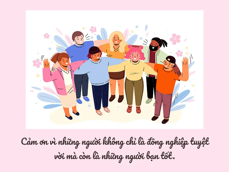 Đồng nghiệp chia tay nhau