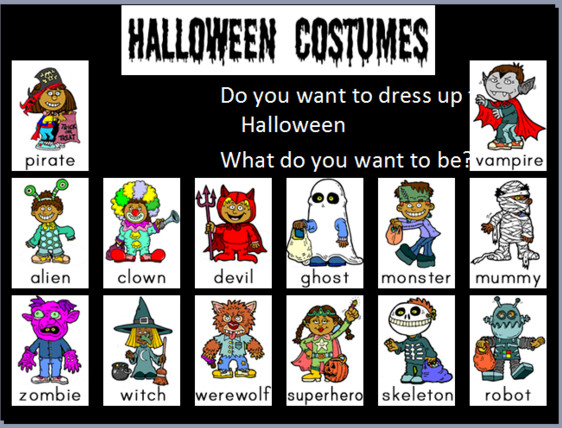 Các nhân vật hóa trang phổ biến trong ngày Halloween