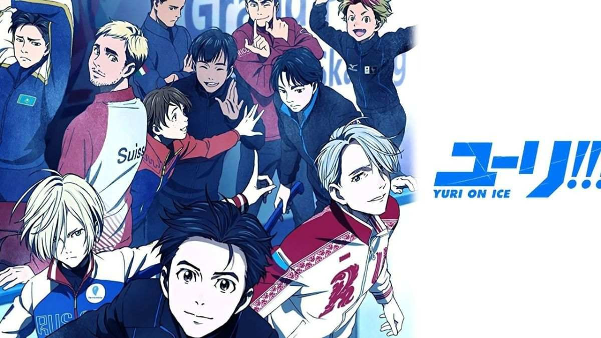 Yuri Katsuki và Victor Nikiforov trên sân băng trong Yuri!!! On Ice